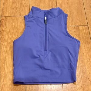 Purple Women's Crop Top